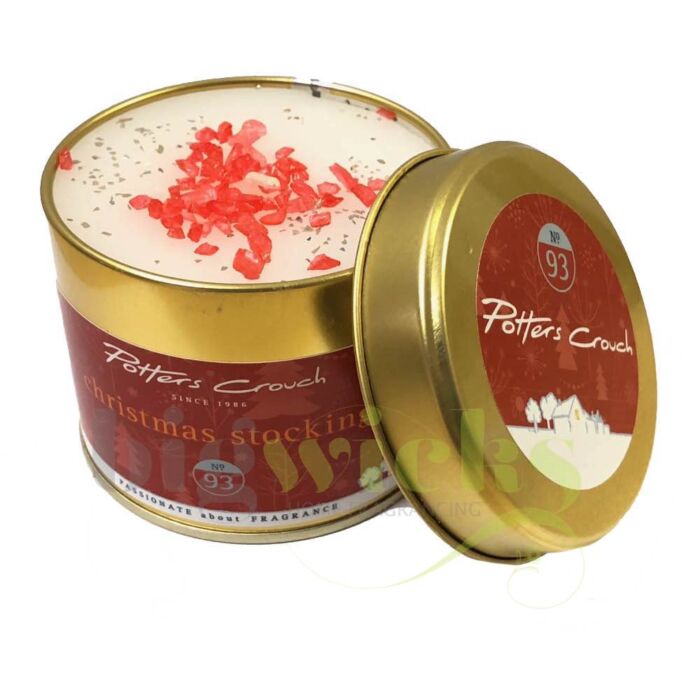 Potters Crouch - Candle Tin - Christmas Stocking-1